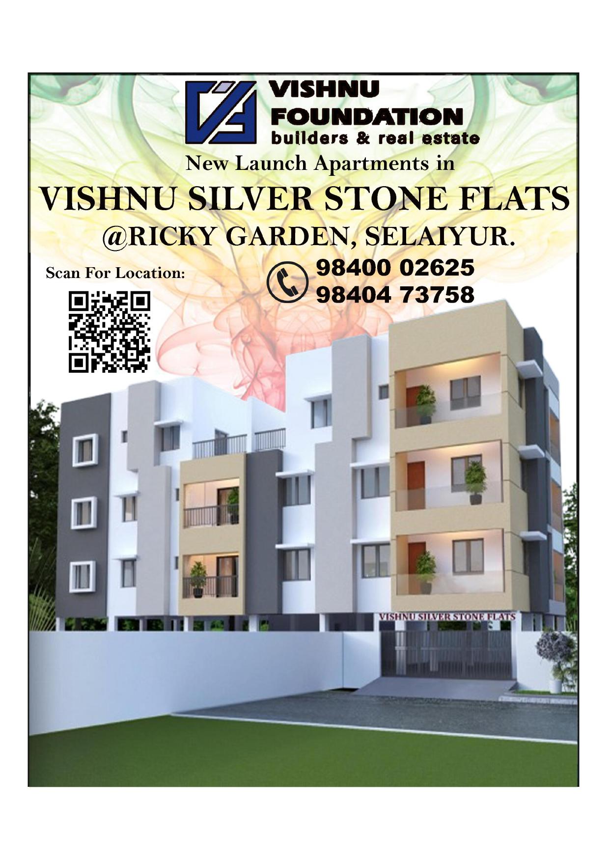 Vishnu Silver Stone Flats, Selaiyur